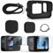FiTSTILL Silikon Schutzhülle für Hero 12/ Hero 11 / Hero 10 / Hero 9 Black, Objektivdeckel & Displayschutz & Lanyard für Go pro Hero 12 Hero 11 Hero 10 Hero 9 Black Zubehör Kit