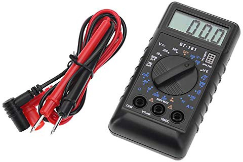 DT181 Digital Multimeter Stromprüfer Vielfach-Messgerät Voltmeter Spannungsmesser