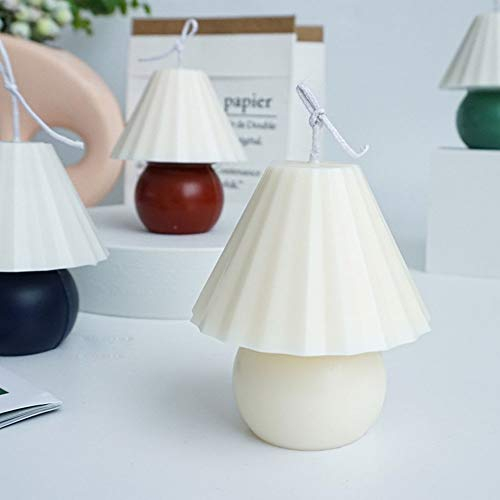 Hilai Kerzenformen, Tischlampe Silikonform, Kerze-Form-Lampen-Shaped Kerzengiessformen Gießharz Seifenherstellung Formen für handgemachtes Geschenk-Fertigkeit-Dekoration DIY