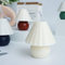 Hilai Kerzenformen, Tischlampe Silikonform, Kerze-Form-Lampen-Shaped Kerzengiessformen Gießharz Seifenherstellung Formen für handgemachtes Geschenk-Fertigkeit-Dekoration DIY