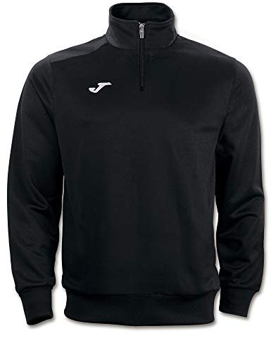 Joma Unisex Adulto Sudadera Faraon Media Cremallera, Negro, 3XL