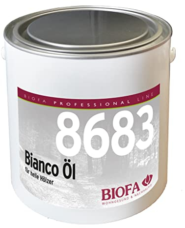 BIOFA Bianco Öl 8683 0,375L für helle Hölzer