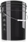 chemicalworkz Performance Bucket Wascheimer 5GAL/19L für die schonende Auto Handwäsche (Clear Black) + kompatibel mit Detail Guardz - Dirt Lock & Scrub Wall, Dirt Trap Schmutzsieb, Gamma Lids