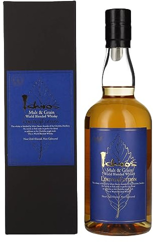 Chichibu Ichiro's Malt & Grain World Blended Whisky 48% Vol. 0,7l in Geschenkbox