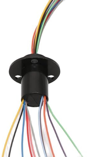 accessori per droni 1PCS Micro Slip Ring 2/4/6/8/12/24 Kanal Drähte 2A 12.5mm/15.5mm for Dreh Esstisch Schleifring Elektrische Sammlerringe Gelenk (Color : Dia.12.5mm 12CH 2A)