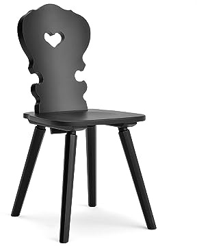 moebel-eins Valerio Stuhl, Material Massivholz, Fichte lackiert