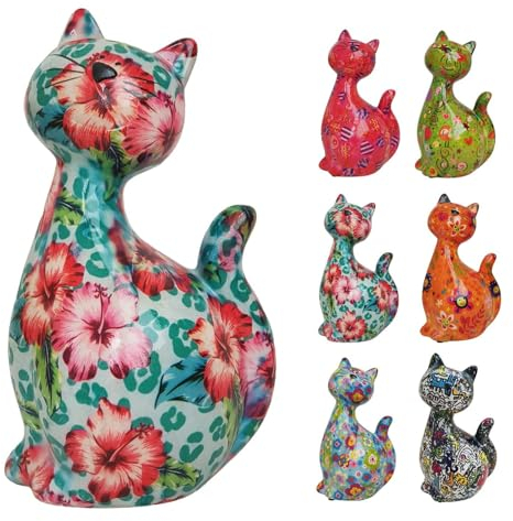 netproshop Spardose Katze aus Keramik Pomme Pidou, Auswahl:KatzeCaramel/Malventraum