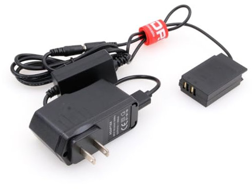 DRRI EN-EL20 EP-5C Dummy Battery to USB Charger Cable for Nikon 1J2 1J3 1S1 1AW1 V3 COOLPIX P1000 P950 3700 4200 5200 5900 7900 P3 P4