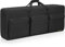 LASUK 61 key Keyboard Case, Keyboard Gig Bag Case with Adjustable Straps and 6-Pocket for Keyboard Accessaries, 61 key Electric Piano Keyboard Gig Bag 40.6x5.1x15.4