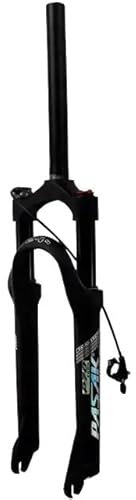 Forcella Mtb Forcella anteriore for mountain bike 20 pollici 24 pollici Forcella ad aria Lega di alluminio Freno a disco 100mm Sgancio rapido Spalla Filo Bloccaggio controllato Forcella Della Biciclet