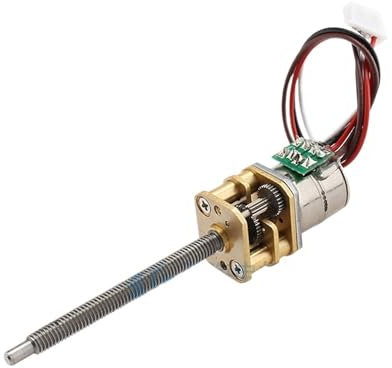 Motor CHS-GM12-10BY screw shaft M3*33.6mm 2 phase 4 wire mini dc Stepper gear motor for ip camera 39 Ohm DC 5.0V