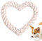 Generico Giocattoli in corda per cani, giocattolo da masticare in corda per cani, Giocattoli da masticare per cani aggressivi, Giocattoli in corda per cani di San, giocattoli da masticare per animali