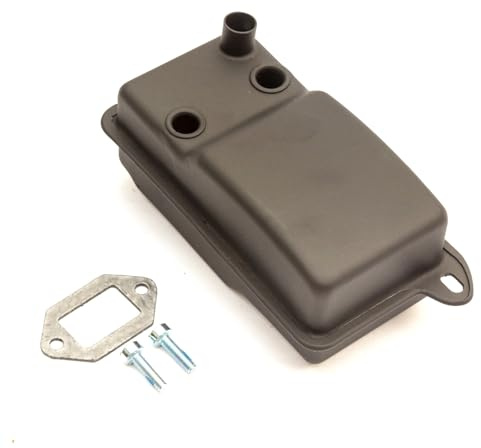 Exhaust Muffler Silencer With Gasket & Bolts Compatible Replacement For Stihl TS400 Cut Off Saw TS 400 Fits 4223 140 0601