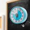 Hossom Visueller Timer 60 Minuten Countdown Timer für Kinder und Erwachsene, Eieruhr, Küchentimer, Mechanisch, mit Restzeitanzeige, zum Aufziehen, Magnetisch für Küche Schule Büro