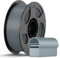 ANYCUBIC PLA Filament 1,75mm, Refill PLA und Spool Kit, 3D Drucker Filament PLA, Vakuumverpackung, Intelligente Identifikation, 1KG Silber