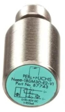 NBB8-18GM30-E2-V1 087743 PNP Barrelinduktiver Näherungssensor, M18x1,8 mm Erfassungsbereich, 10 bis 30Vdc, IP67
