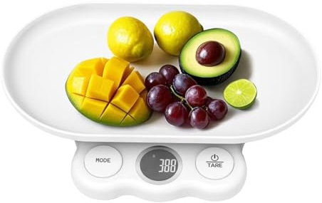 Tewzafiya Elektronische Hundewaage | Elektronische Waage für Welpen 15 kg, hochpräzise Tierwaage für Fütterung, Tierarzt, Transport zu Hause und Reisen - Mehrzweck-Zubehör für