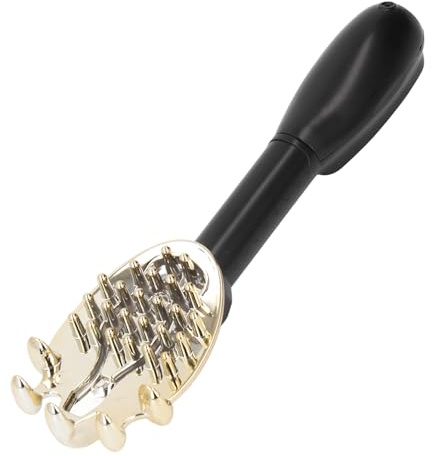 Rastreador de Espalda Eléctrica, 45 Cm Extensible con Vibración Automática y 5 Cabezales de Masaje, para Adultos Espalda, Alivio de Picazón en el Cuello en el Hogar Viajar (BLACK)