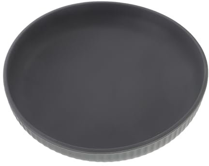 SAFIGLE Assiette Alimentaire Anti-Débordement en Silicone Ventouse Assiette pour Personnes Âgées 1 Pièce Conception Pratique Solide Repas à Aide à L'Auto-Alimentation