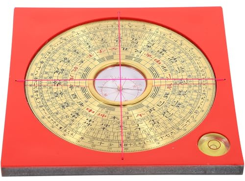 Homoyoyo Boussole Chinoise Cuivre Compas Traditionnel Bagua pour Feng Shui Haute Précision Décoration et Usage Taoïste