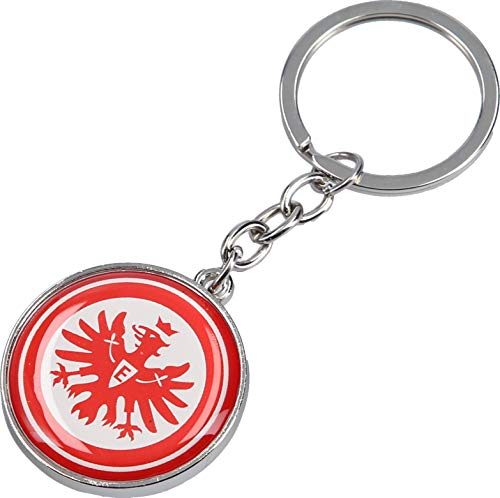 Eintracht Frankfurt Schlüsselanhänger Logo ca. 9,5x3 cm Metall