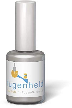FUGENHELD Fugenstift Grau - Fugenversiegelung Innen - Feuchtigkeitsresistente Fugenfarbe für Zementfugen - Wasserfest & Schnelltrocknend - Made in Germany - 1x15ml