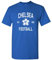 World Classic Soccer Football Arch Cup T Shirt, Chelsea Home Royal, Large