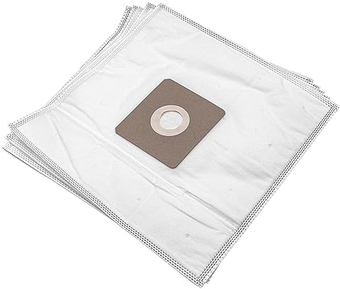vhbw 5x Staubsaugerbeutel kompatibel mit Dirt Devil DD7710, DD7770 (-0 / … / -9), EQU, EQU 2 Staubsauger - Mikrovlies, 31cm x 22,5cm, Weiß