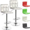Beltom® 2er Set Barhocker Küchenhocker Barstuhl Tresenhocker Loungesessel Stuhl - Royal - X2-Silber