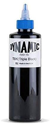 Dynamic Triple Black schwarze Tattoo-Tinte (237 ml Flasche)