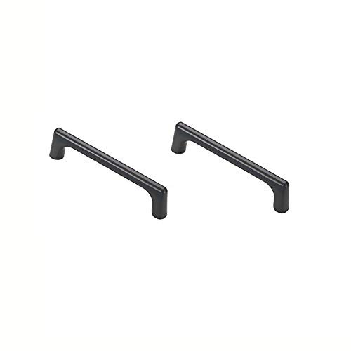 BOZONLI 2 Pack Grey Cupboard Handles, 96mm Kitchen Door Handles Cabinet Handles Furniture Drawer T Bar Pulls