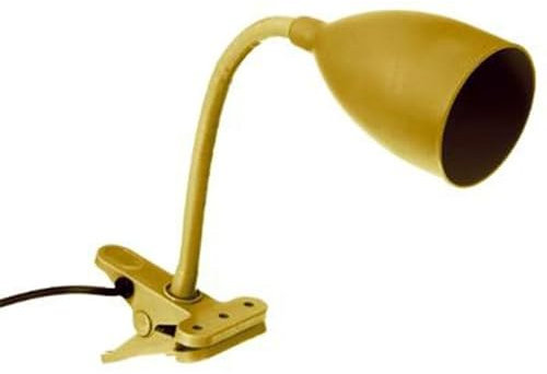 Paris Prix Atmosphera Créateur d'intérieur - Lampe Pince Design Sily 43cm Jaune Ocre