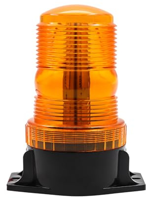 Biqing Gyrophare LED,15W Lumière Stroboscopique D'urgence Attention Signalement lumières 12V 24V Feu Urgence Strobe pour Camion Chasse-Neige Dépanneuse Élévateur (1, Jaune)