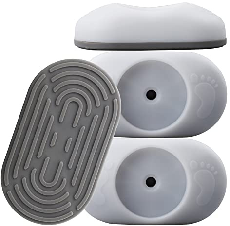 Baby Gate Wall Protector,4 Packs Stair Gate Extension Wall Saver,Black Safety Wall Guard Protector Pads for Pressure Mounted Gate, Door, Babies & Pets Safety.