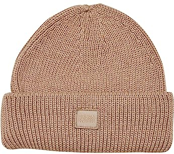 Urban Classics Unisex Knitted Wool Beanie unionbeige, one Size