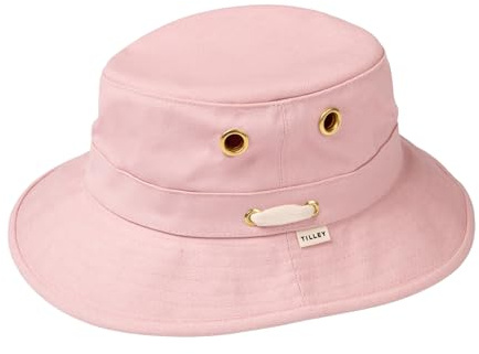 Tilley Hats Iconic T1 Cotton Duck Bucket Hat - Light Pink