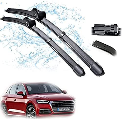 24+20 Frontscheiben-Scheibenwischerblätter für Audi Q5 8R FY 2009 2010 2011 2012 2013 2014 2015 2016 2017 2018 2019 2020 Auto-Scheibenwischerblatt-Wischerblätter