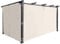 Jet-Line | Gardine Seitenvorhang | für Pavillon Luxor | beige | 2 Stück à ca. 4m Breite | Vorhänge | Sichtschutz | Pergola