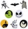 Volumoon 8pcs Aufnäher, Patches Zum Aufbügeln, Flicken zum Aufbügeln, Bestickte Aufnäher zum Aufnähen Oder Aufbügeln, Halloween Gestickte Aufnäher für Kinder Erwachsene T-Shirt Jeans Kleidung Taschen