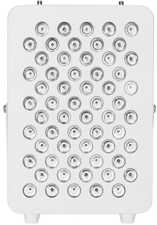 HELIO Rotlichttherapie Panel – Clinical-Grade Red Light Therapy mit 5 bioaktiven Wellenlängen (630–850 nm), hoher Bestrahlungsstärke, pulsing, für Haut, Haar, Regeneration (HELIO 1 pro (60 x 5W))