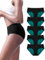 TIICHOO Periodenunterschwäsche Starke Blutung Weich Perioden Unterwäsche Damen Periodenslip 5er Pack(M, Schwarz)