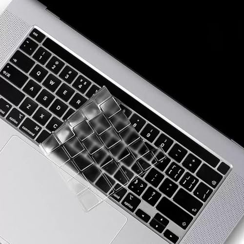 Cubierta del Teclado Compatible con Macbook Pro 14/16 M1 M2 M3 (2022-2023), 2021 Pro14 A2442, 2023 Pro 16.2 Y Otros Modelos,Diseño Escritorio Ergonómico,Protección Impermeable Y Antipolvo