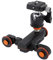 Hapivida Motorized Camera Dolly Kit, Wireless Video Camera Dolly Car with Remote Control Ball Head 360° Adjustable for Smartphone Cameras Camcorder