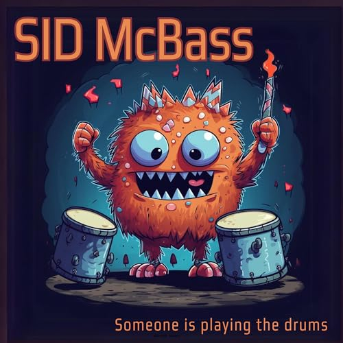 Someone is playing the drums