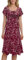 Colisha Womens Summer Casual Midi Dress Puff Sleeve Square Neck A Line Flowy Boho Floral Smocked Dresses Floral Burgundy M