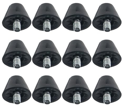 QRONCES 12 tacos de nailon para botas de fútbol