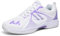 ZHENSI Scarpe da Badminton da Donna, Scarpe da Pallavolo E Squash Scarpe Leggere Antiscivolo per Campi da Interno Ed Esterno,Viola,38 EU