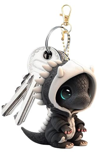 Generisch Gruseliger Skelett Schlüsselanhänger Totenkopf 2D Schlüsselanhänger Bunt Damen Taschenanhänger Mode Tasche