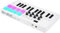 M-VAVE Controlador Midi, Musik-Arrangement Keyboard Mini 25 Teclas MIDI Electrónico Controller Pad Batería Incorporada SMK-25 Blanco