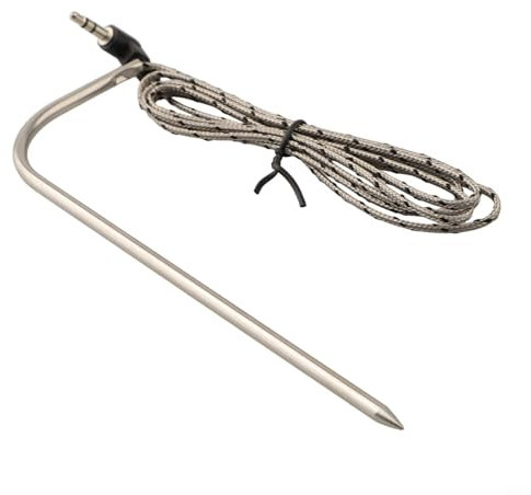 Professioneller Ersatzfühler für Grill-Thermoelement PT1000 (schwarz)